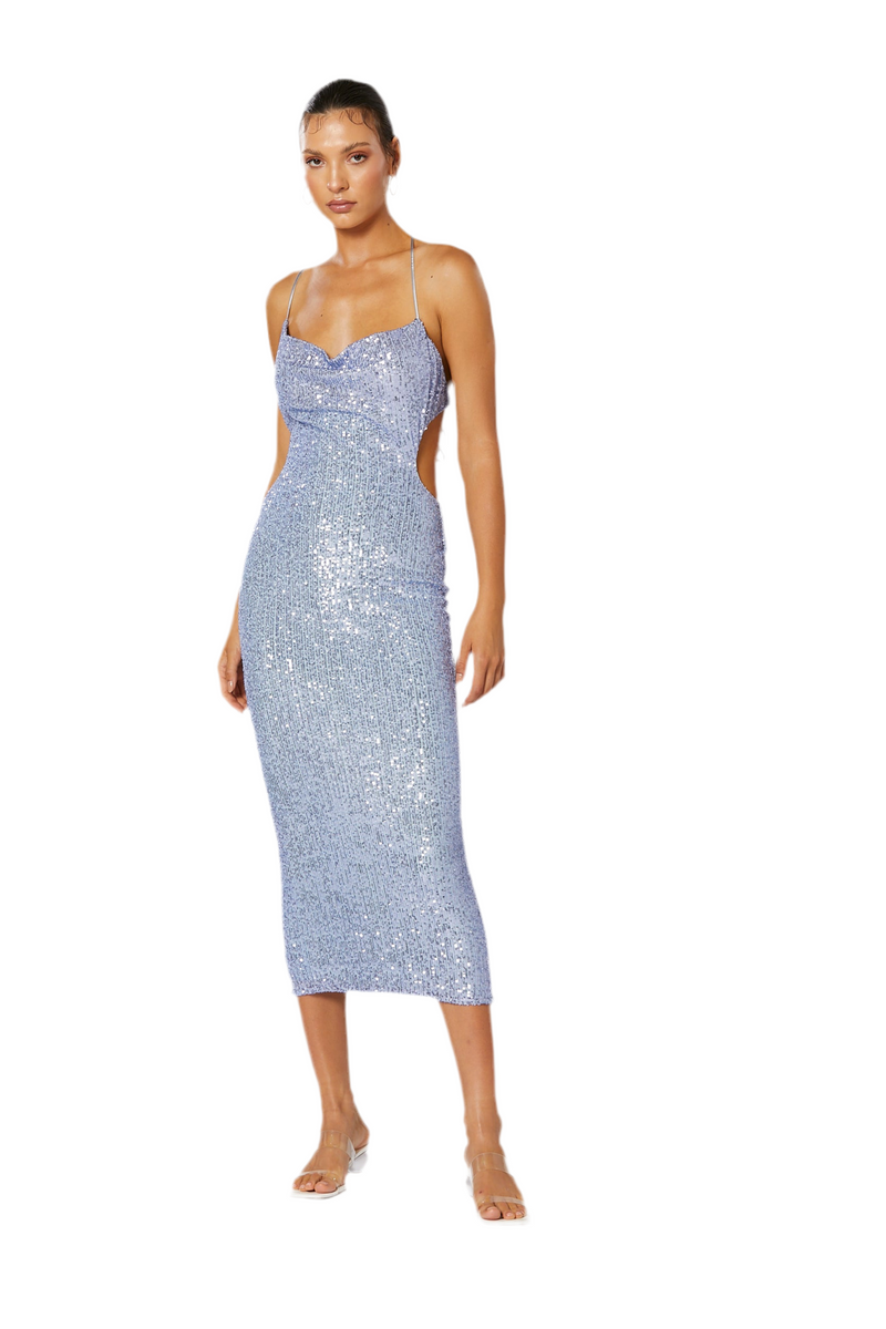 MARNI SEQUIN MIDI DRESS